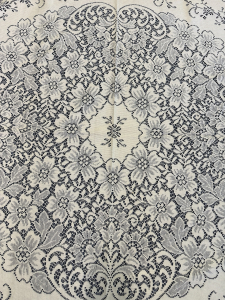 Quaker Lace Pattern 1172-01 w/ paper tag & patent info, $162