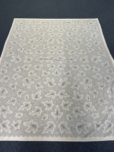 Quaker Lace Pattern 1203-01 w/ tag & straight edge, $244