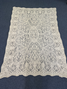 Quaker Lace Pattern 2100-01 w/ tag & loops, $143
