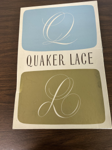 Quaker Lace Pattern 4370-3, $103
