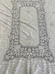 Quaker Lace Pattern 6030-04 w/o tag & w/ loops, $172