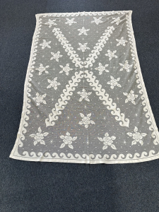 Quaker Lace Pattern 6910-01 w/ tag & straight edge, $118