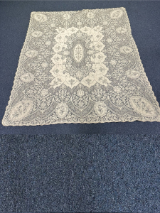 Quaker Lace Pattern 7100-01 w/ tag & loops, $204